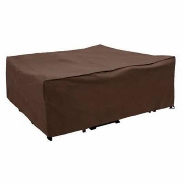 Gardenware 120 x 90 x 40 in. Premium Patio Cover, Dark Brown - 600 x 300D PE GA2495346 - main